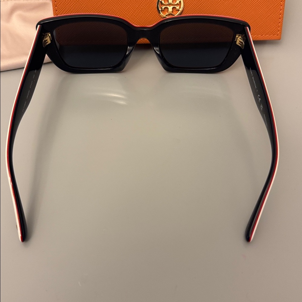 Tory Burch tinted sunglasses. - Picture 3 of 5